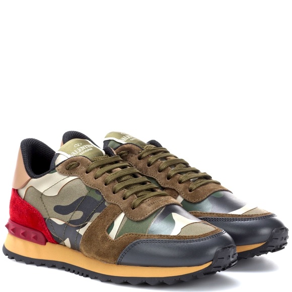 Valentino Garavani Rockrunner camouflage sneakers - Picture 2 of 12